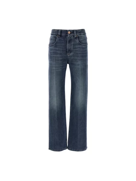 Jeansy Brunello Cucinelli niebieskie