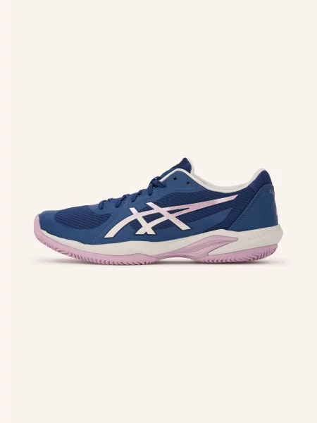 Asics Tenisové Boty Solution Swift Clay tmavě modrá / světle fialová bílá