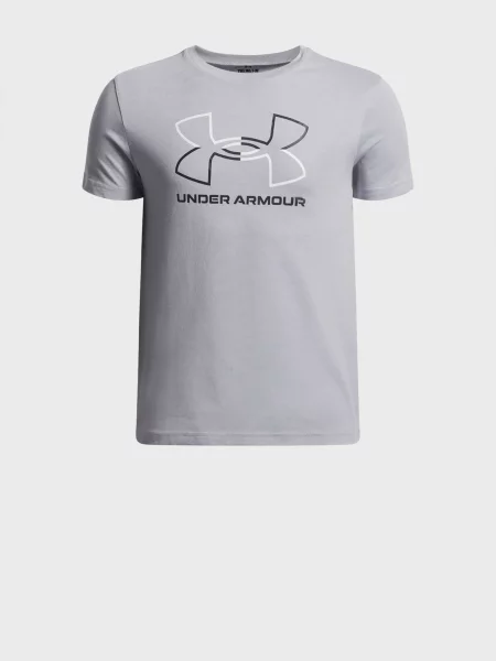 Детская футболка Under Armour серая