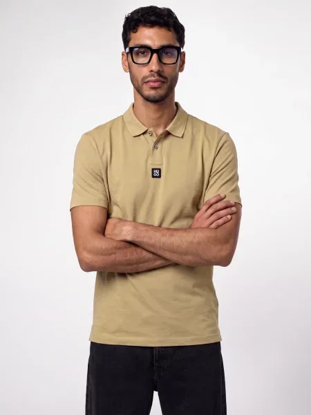 Tricou Hugo bej
