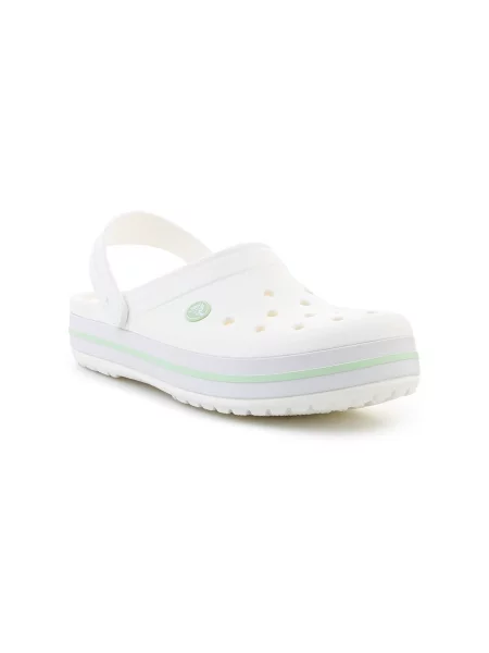 Papuci Crocs alb
