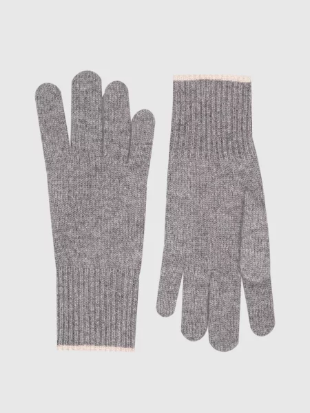 Перчатки Brunello Cucinelli серые