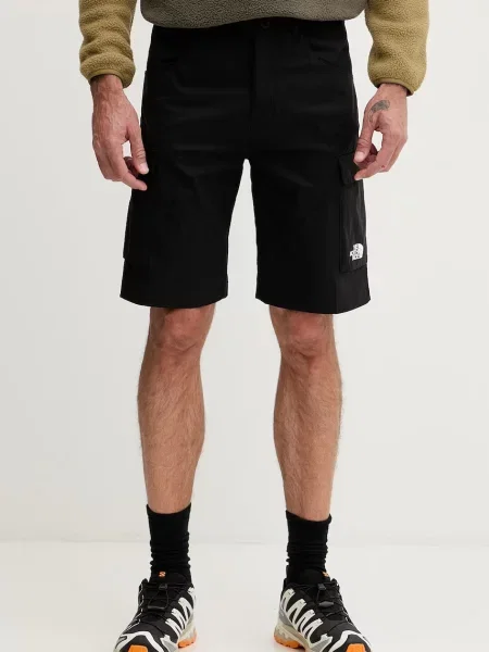 The North Face pantaloni scuți cargo pentru bărbați Exploration Cargo negru