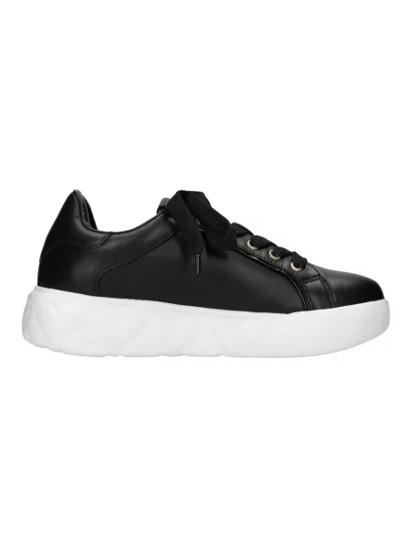Sneakersy Love Moschino skórzane czarne