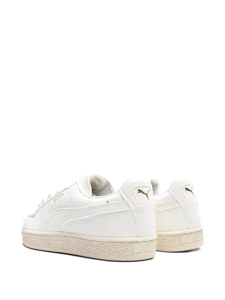 Sneakerși Puma din piele alb