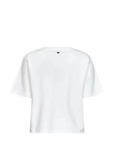 Tricou Weekend Max Mara cu autograf alb