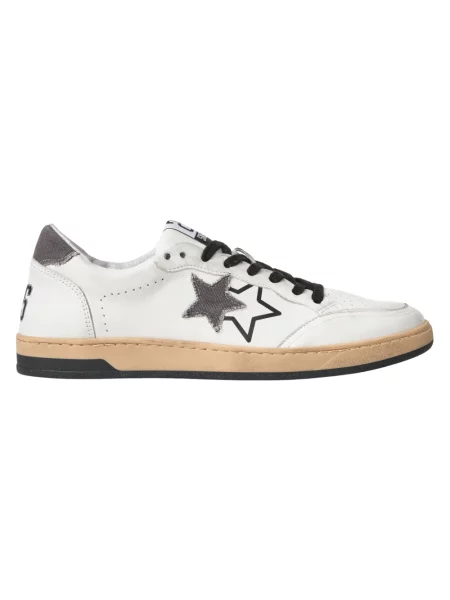 Sneakersy 2star skórzane białe