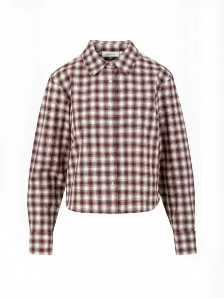 Coster Copenhagen Tricou Classic bordeaux roșu