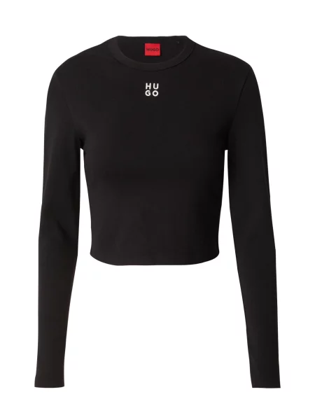Tricou mânecă lungă Hugo negru