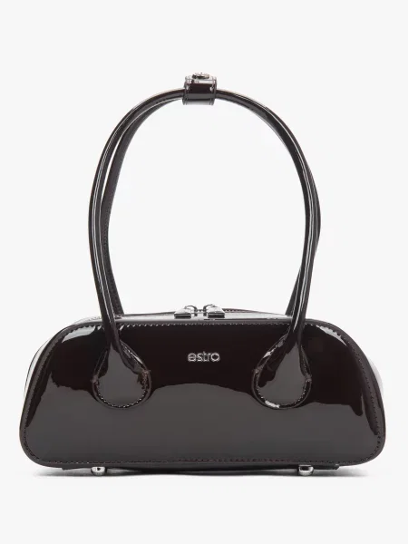 Estro Сумка Шкіра коричневий