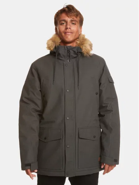 Quiksilver Žieminė striukė Long Trip Jckt pilka