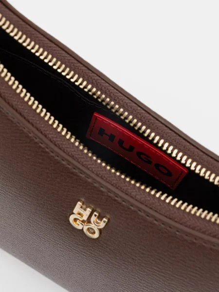 Кожаная сумка Hugo