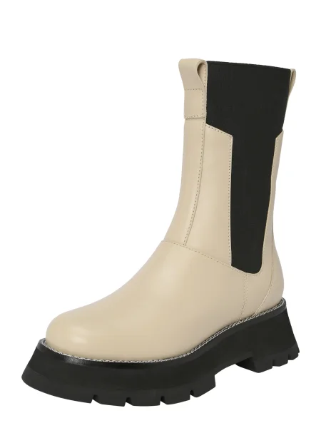 Phillip Lim Chelsea csizmák KATE világosbarna / fekete