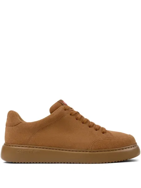 Sneakerși Camper din piele de căprioară maro