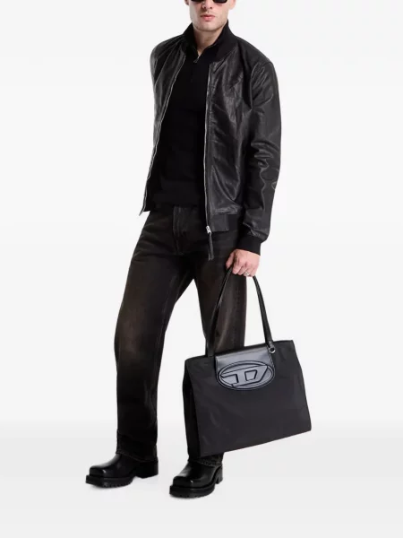 Geacă bomber Allsaints negru