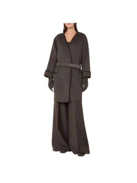 Kardigan Max Mara brązowy