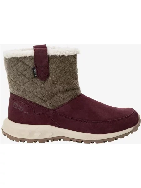 Liliowe botki Jack Wolfskin Queenstown Texapore 