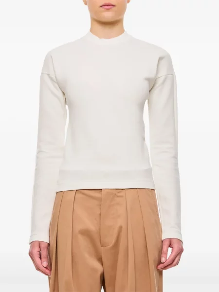 Tricou Plan C cu broderie alb