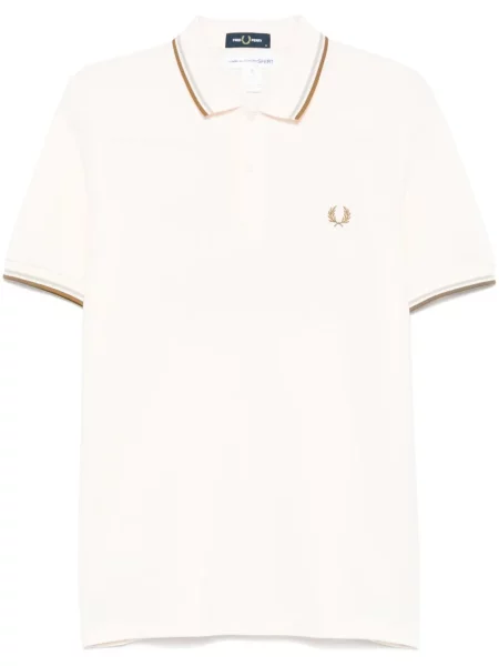 Polo Comme Des Garçons Shirt cu broderie roz