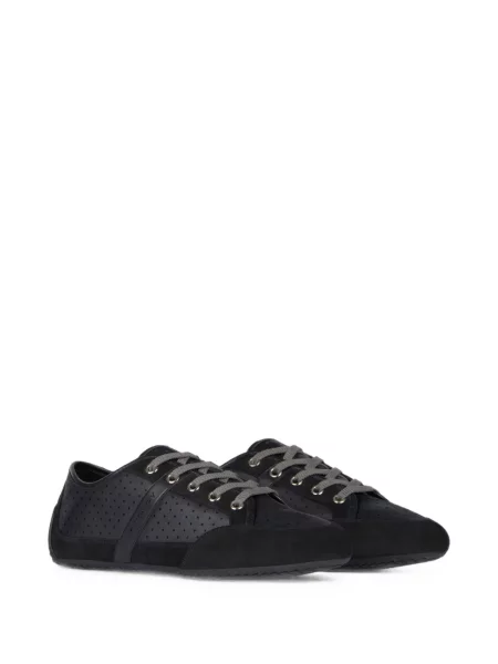 Sneakerși Givenchy din piele de căprioară negru