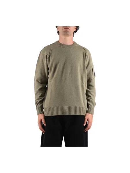 Sweter C.p. Company wełniany zielony