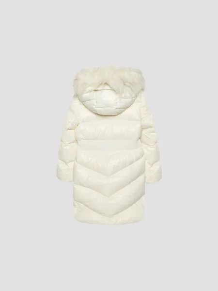 Детский пуховик Guess белый