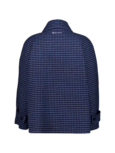 Geacă Marni în carouri albastru