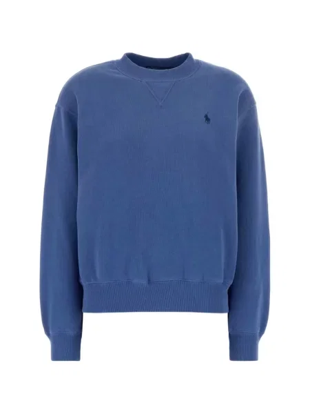 Kerek nyakú melegítő felső Polo Ralph Lauren kék
