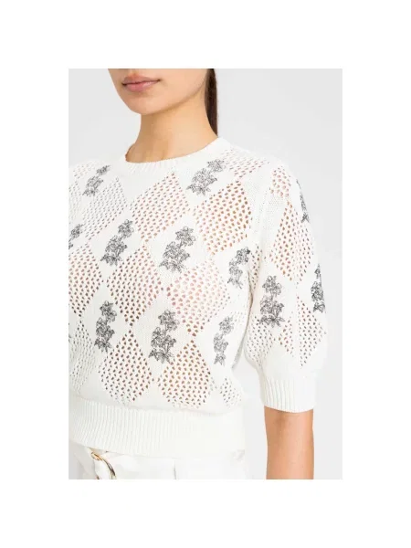 Sweter Twinset biały