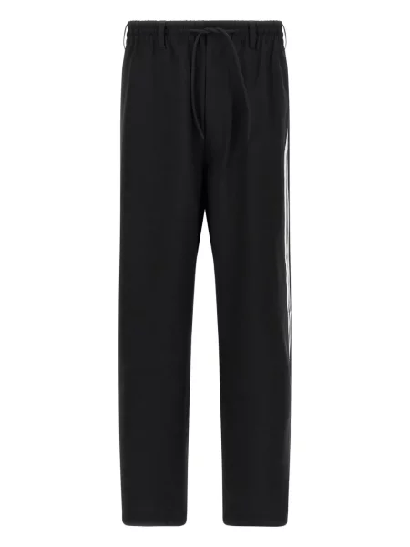 Pantaloni Y-3 cu dungi negru