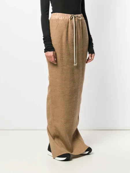 Fustă Rick Owens cu cordon