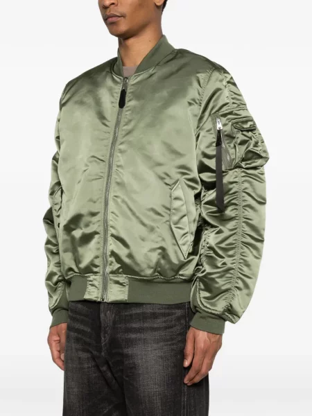 Geacă bomber Alpha Industries verde