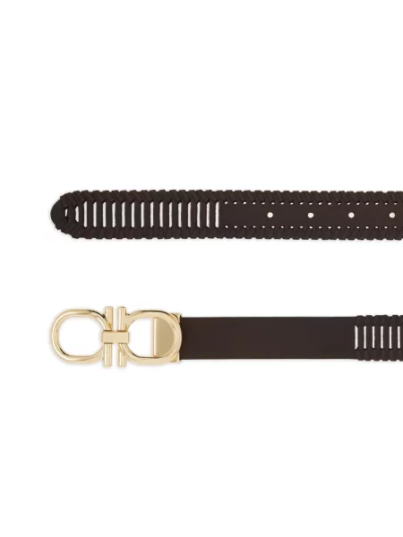 Reglabil curea Ferragamo maro