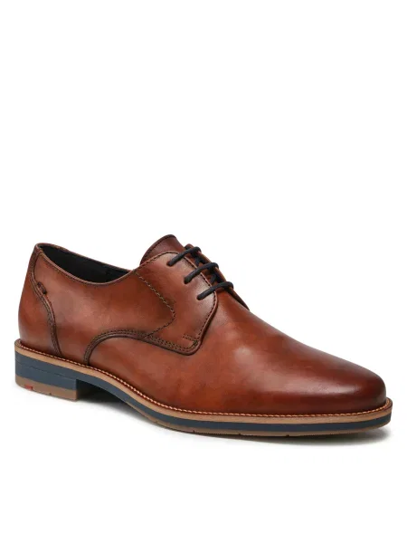 LLOYD Čevlji na vezalke rjava