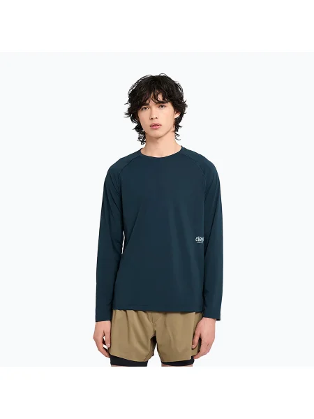 Longsleeve do biegania Ciele Athletics DLY deep space granatowy