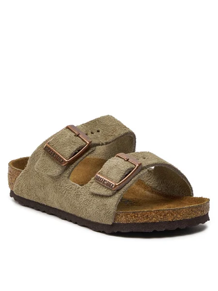 Birkenstock šľapky detské béžová