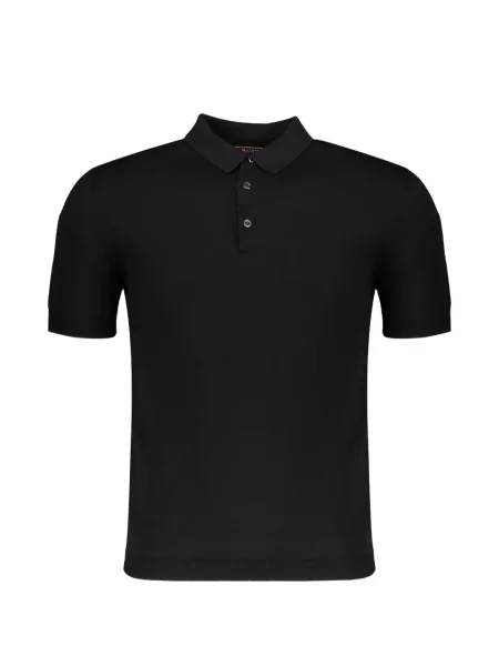 Scurt tricou polo Moorer negru