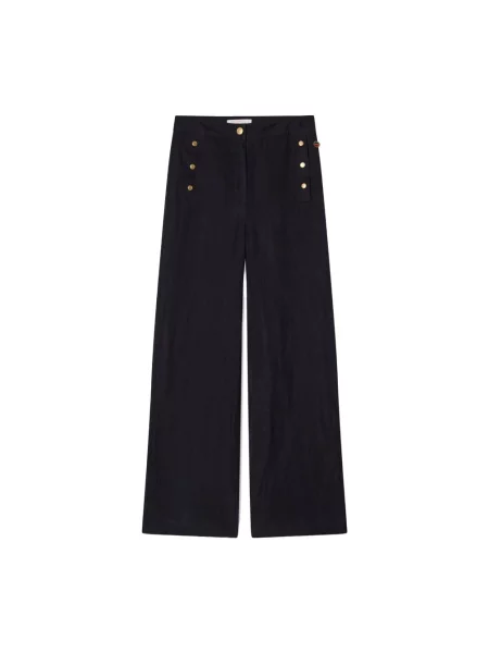 Szerokie spodnie Busnel niebieskie