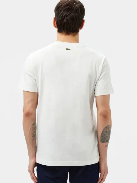 Футболка Lacoste біла