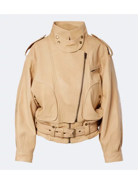 Geanta de piele Isabel Marant bej