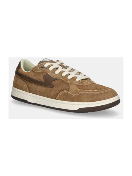 Sneakersy S.w.c Stepney Workers Club zamszowe brązowe