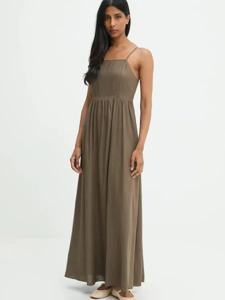 Krilo z lanom Answear.LAB zelena