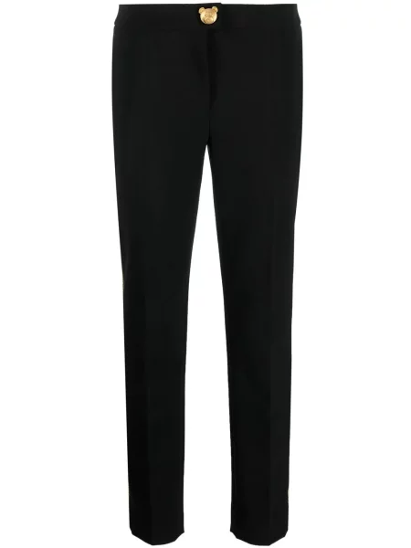 Pantaloni Moschino cu dungi negru