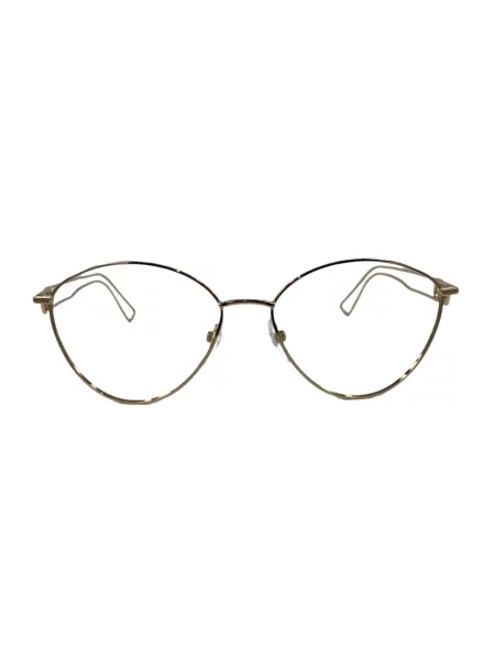 Lniane okulary przeciwsłoneczne Balenciaga szare