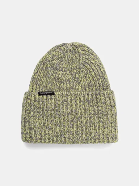 Peak Performance beanie kapa z volno Mason zelena