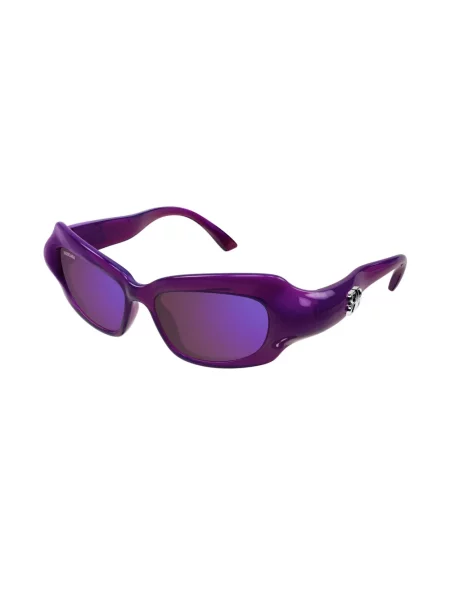 Saulės akiniai Balenciaga Eyewear violetinė