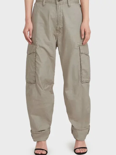 Штани карго G-star Raw сірі