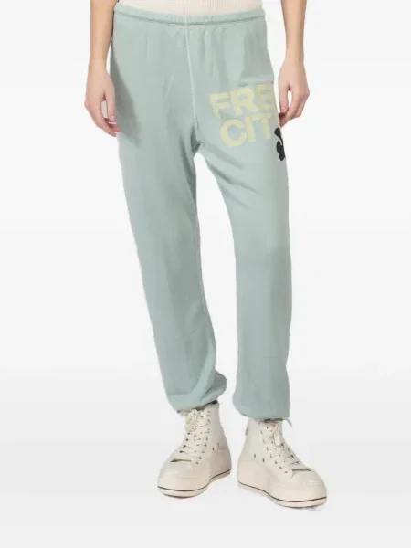 Панталон Freecity с принт зелено