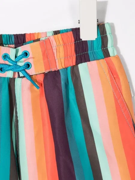 Kąpielówki dziecięce Paul Smith pomarańczowe
