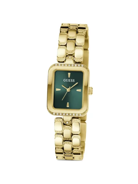 Ceas Guess cu autograf verde